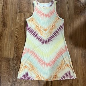 SO Tie-Dye Mini Dress